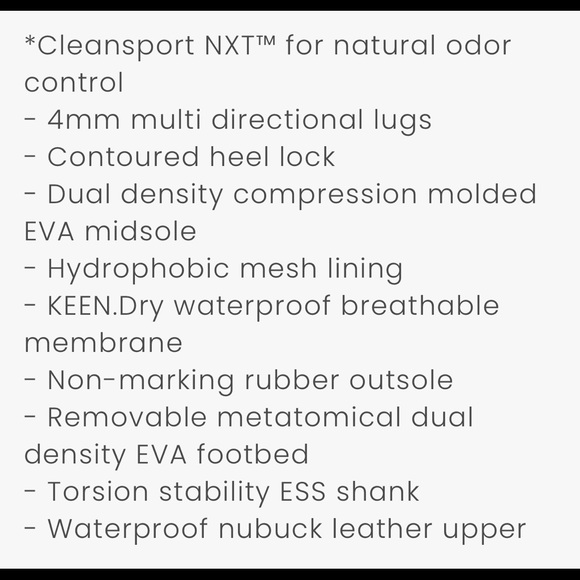 7.5 KEEN WOMENS CIRCADIA MID TOP WATERPROOF HIKING LIGHTLY USED - Picture 6 of 14